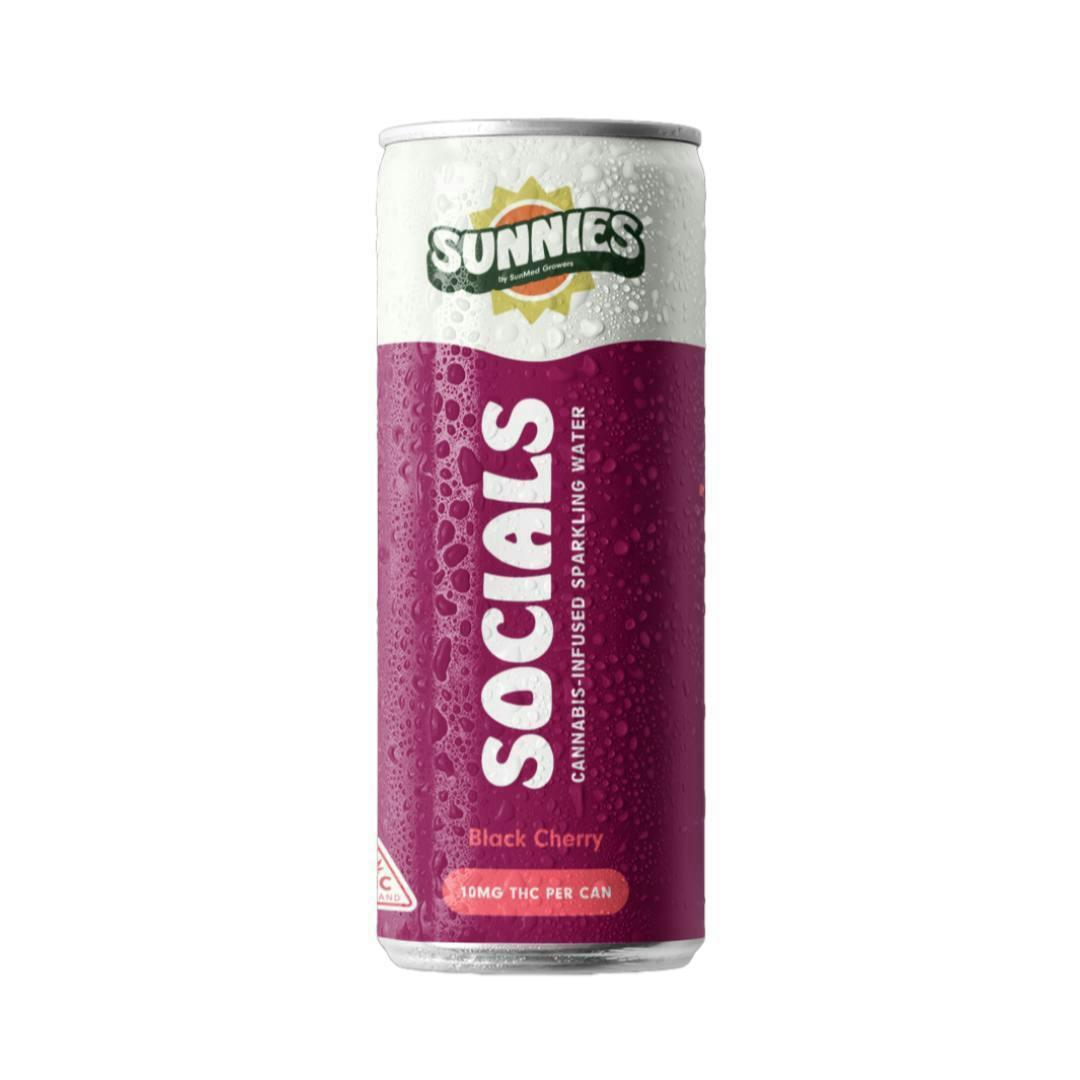 Black Cherry Infused Seltzer at Crabtree Dispensary