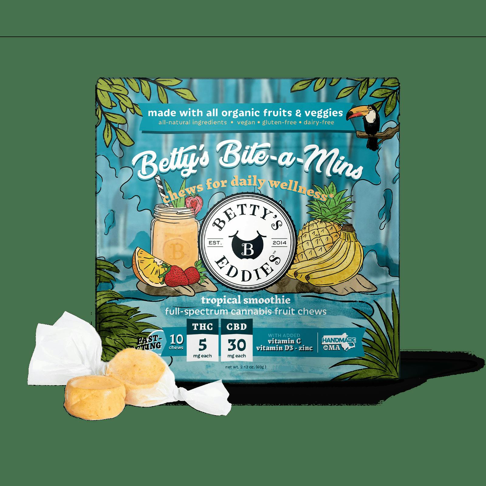 Tropical Smoothie 3:1 CBD:THC Chews