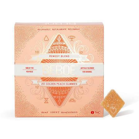 Sour Golden Peach 2:1 CBD:THC Gummies