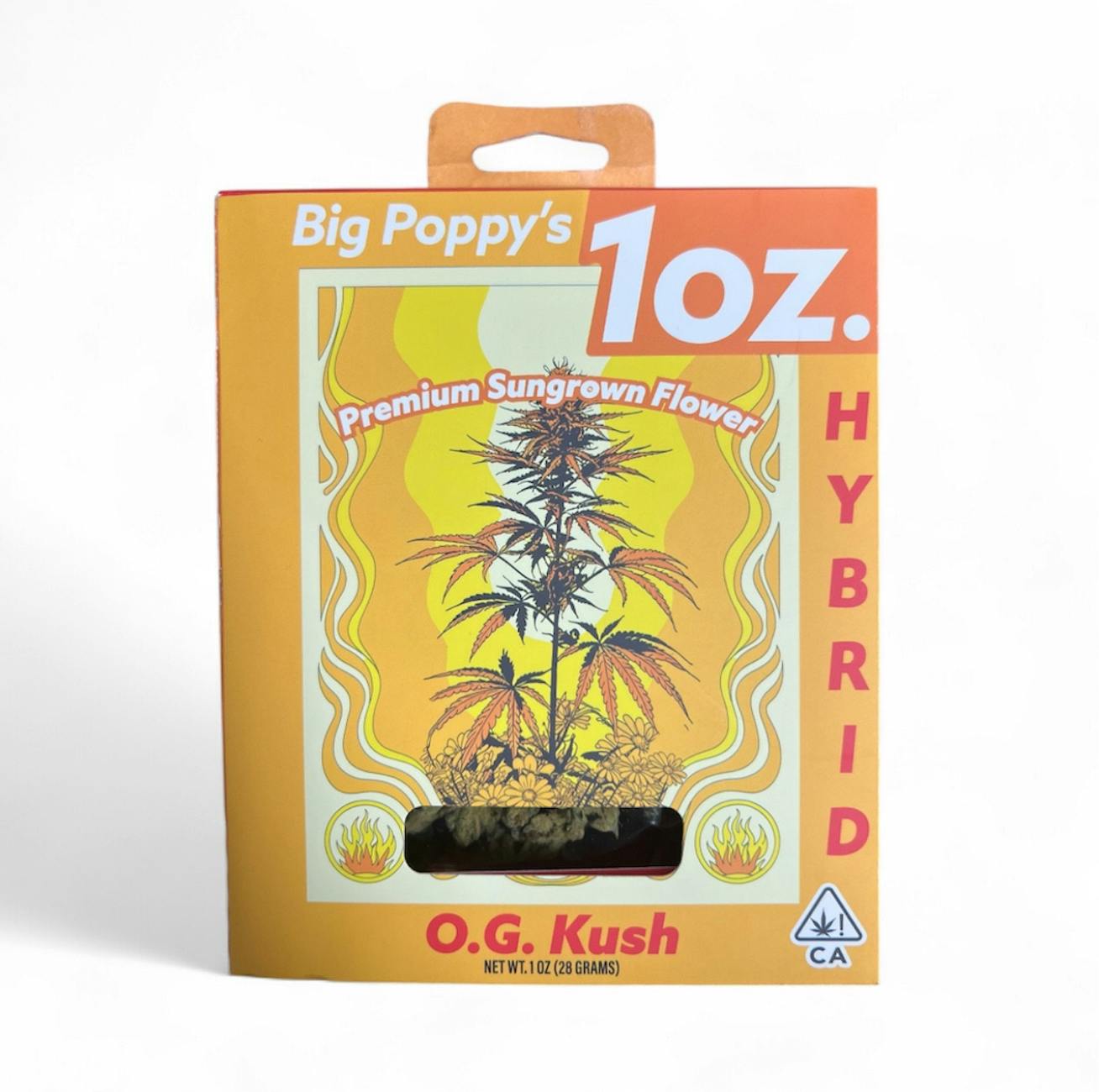 Poppy's | Big Poppy's | OG Kush | Big Buds | 28g