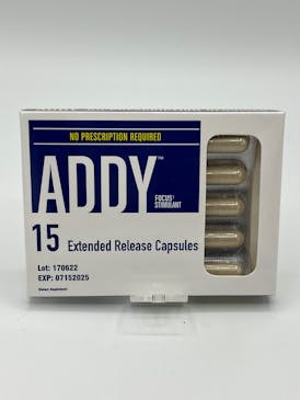 Addy Extended Release Focus Stimulant - 15ct
