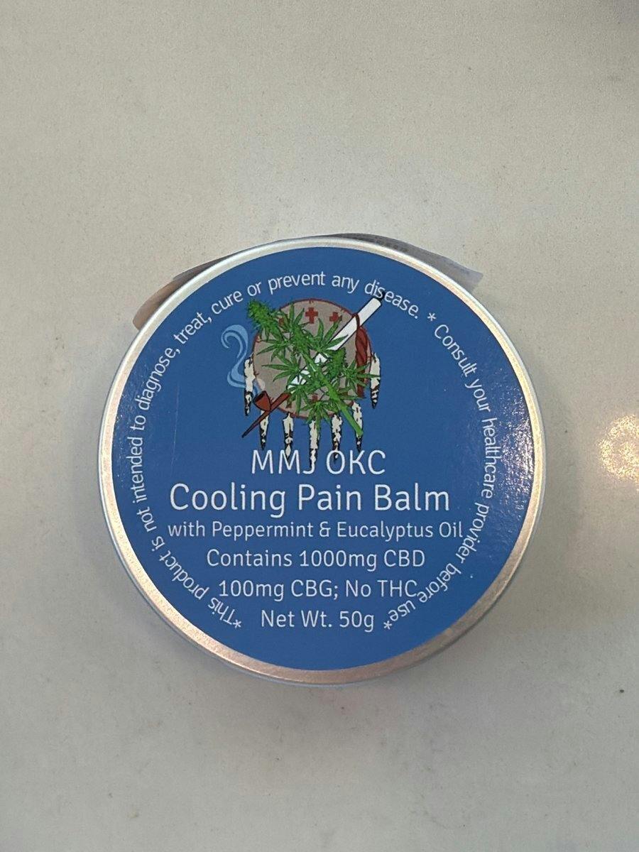 MMJ OKC COOLING BALM 1000MG