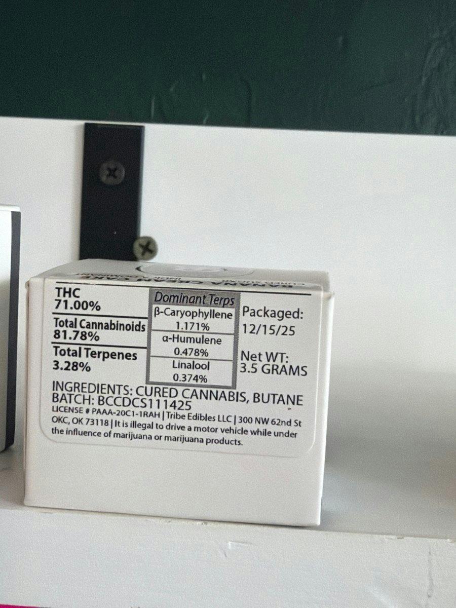 Boro Cured Sugar - Banana Cream Cake - 3.5g