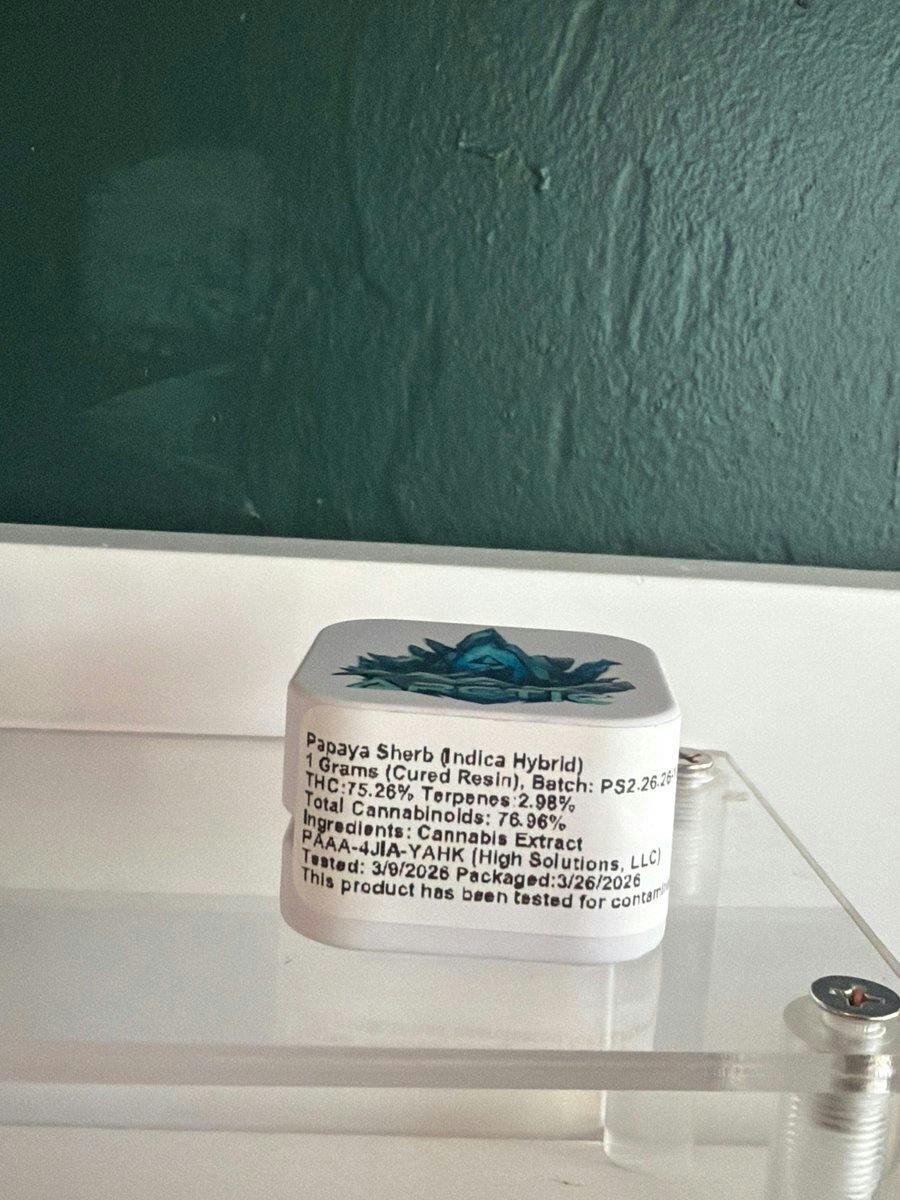 Arctic Extracts Cured Resin Papaya Sherb 1g