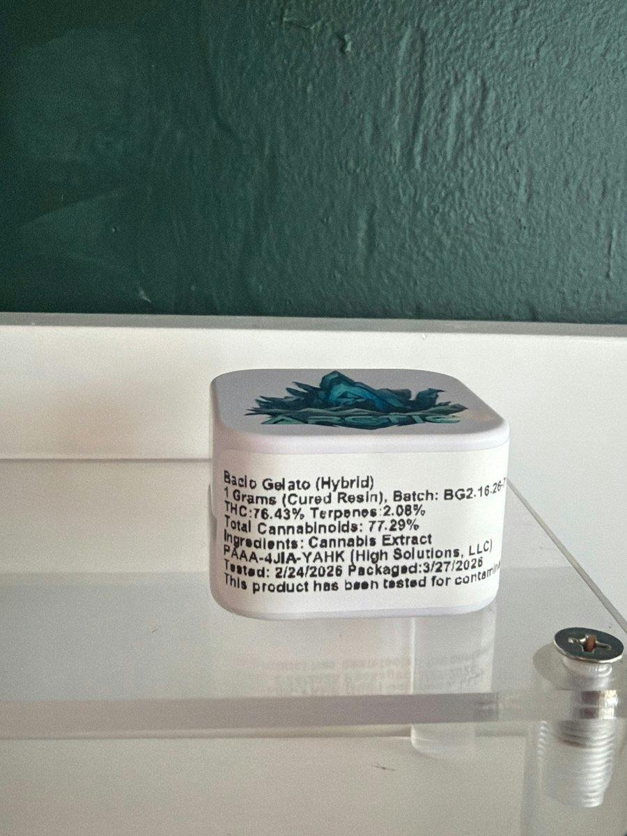 Arctic Cured Resin Bacio Gelato 1g