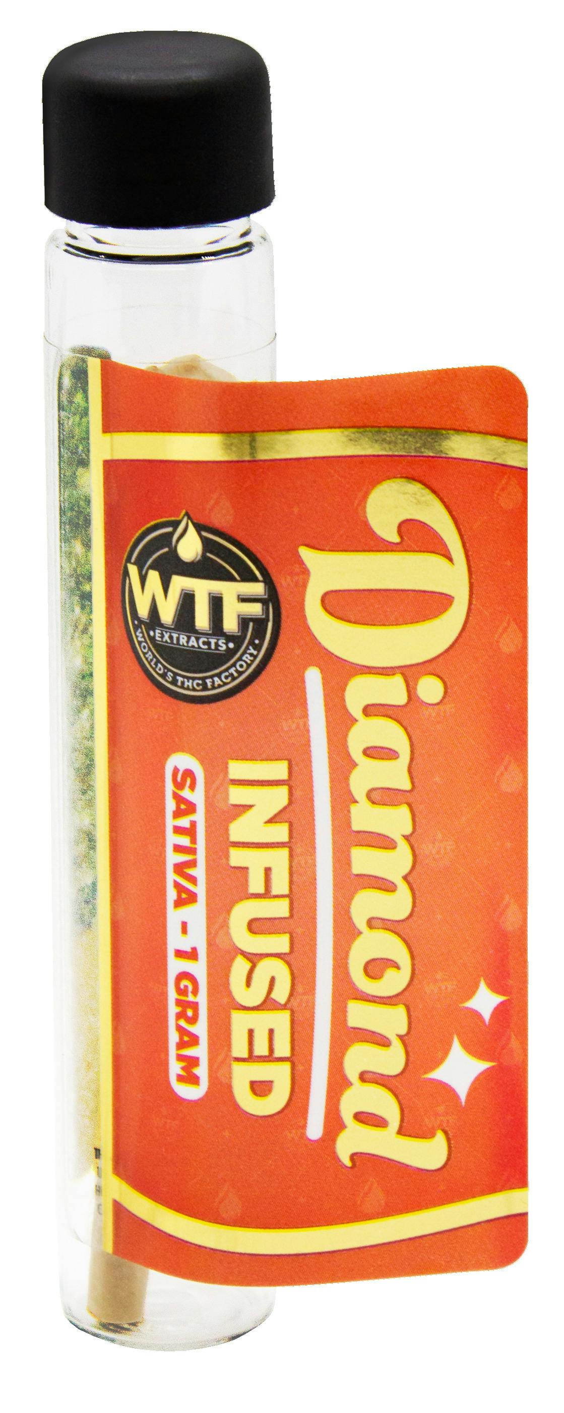 WTF - Diamond Infused Preroll - Highway Diesel (S) (1.0g)