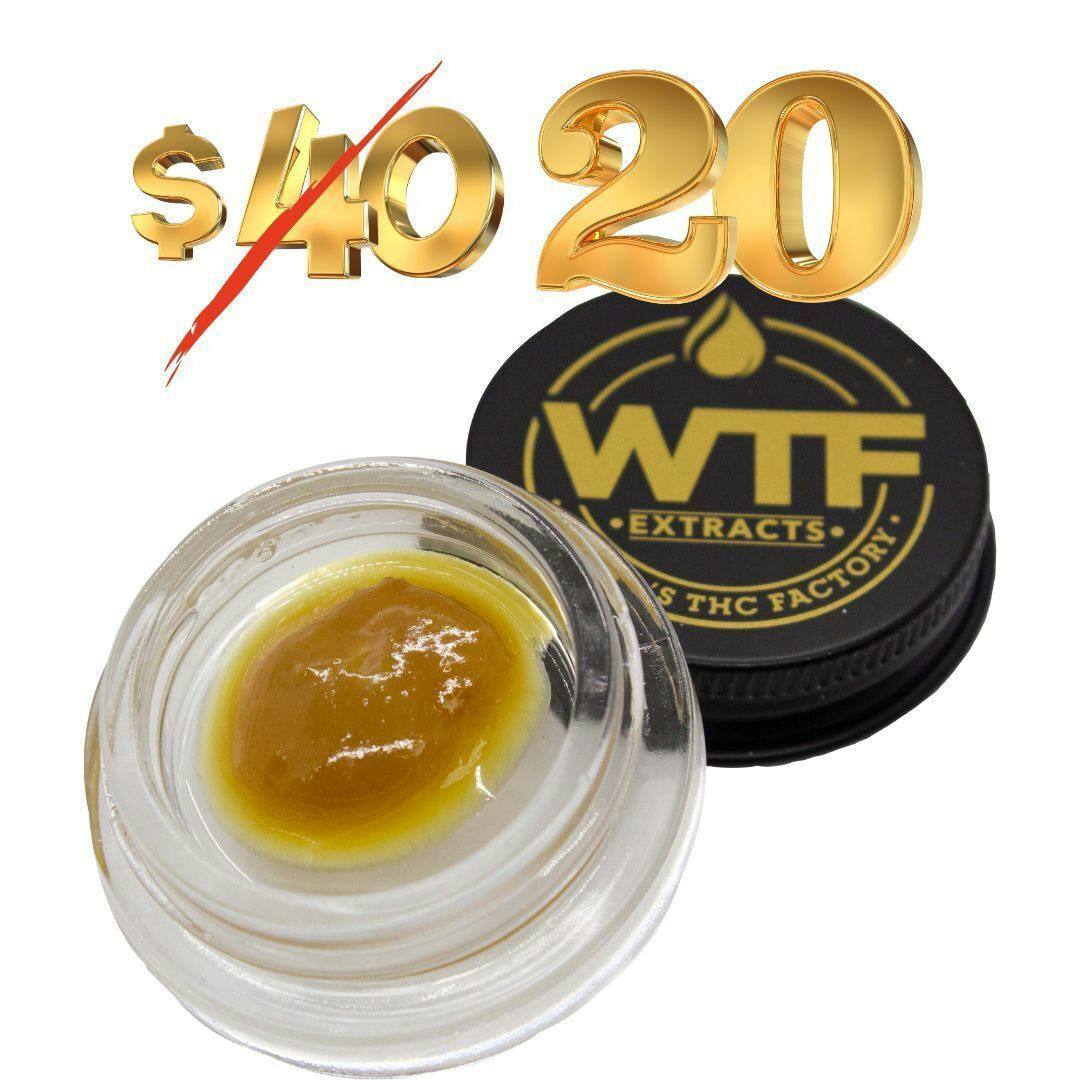 WTF - Live Resin Badder - GMO Funk (I) (1.0g)