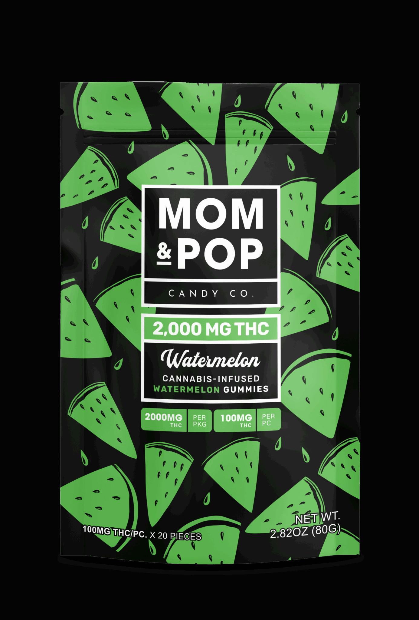 Mom & Pop - Gummies - Watermelon (H) (2000mg)