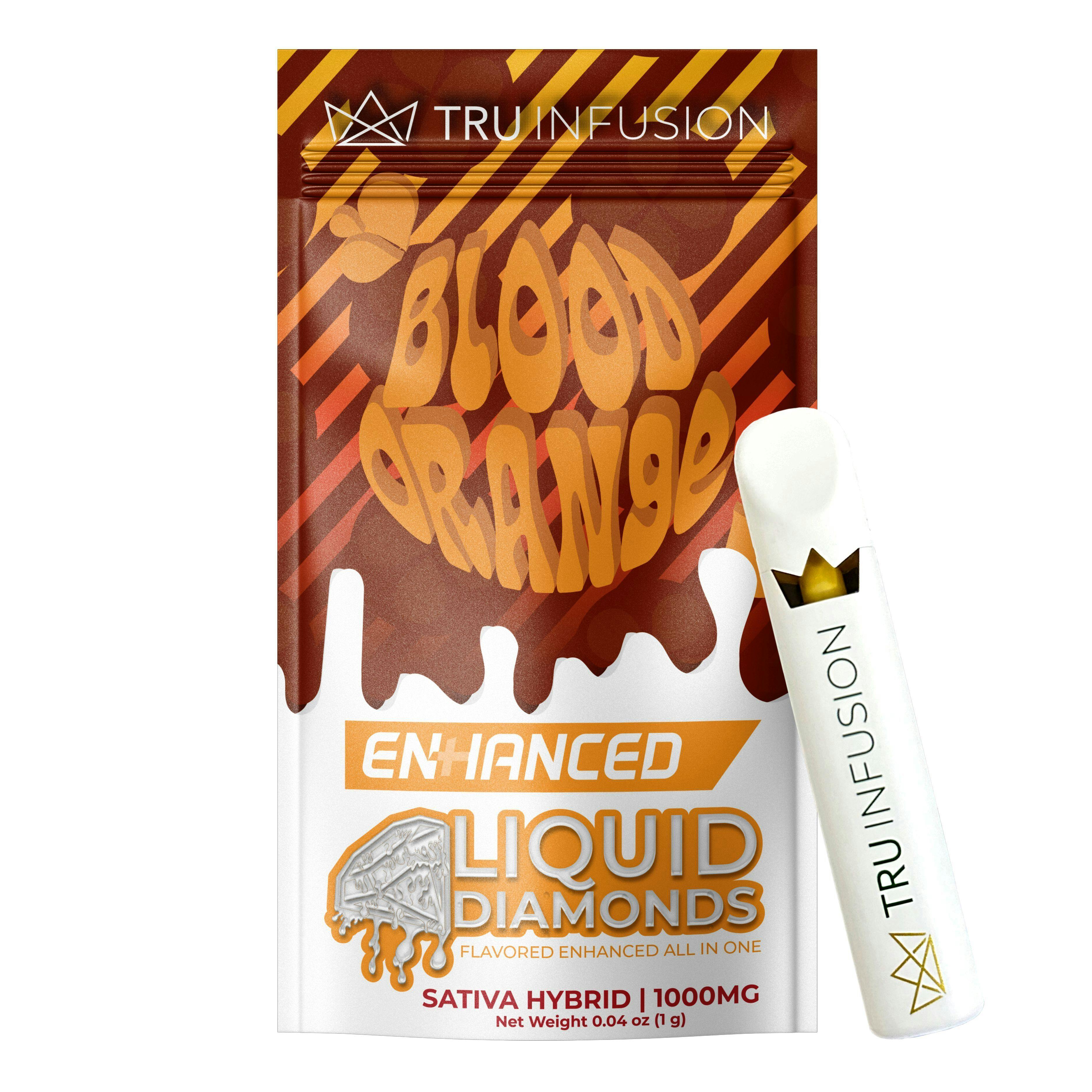 Tru Infusion - Disposable Enhanced Liquid Diamonds - Blood Orange (SH) (1.0g)