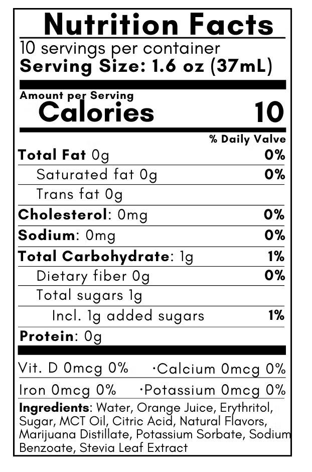 Drink | Sinful | 100mg Orange Vanilla