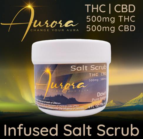 Aurora Salt Scrub Dawn Bath
