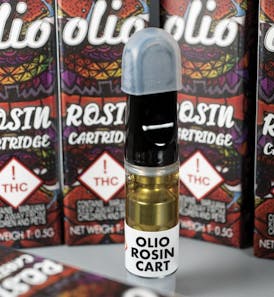 Olio Black Amber Live Rosin Cartridge 500mg