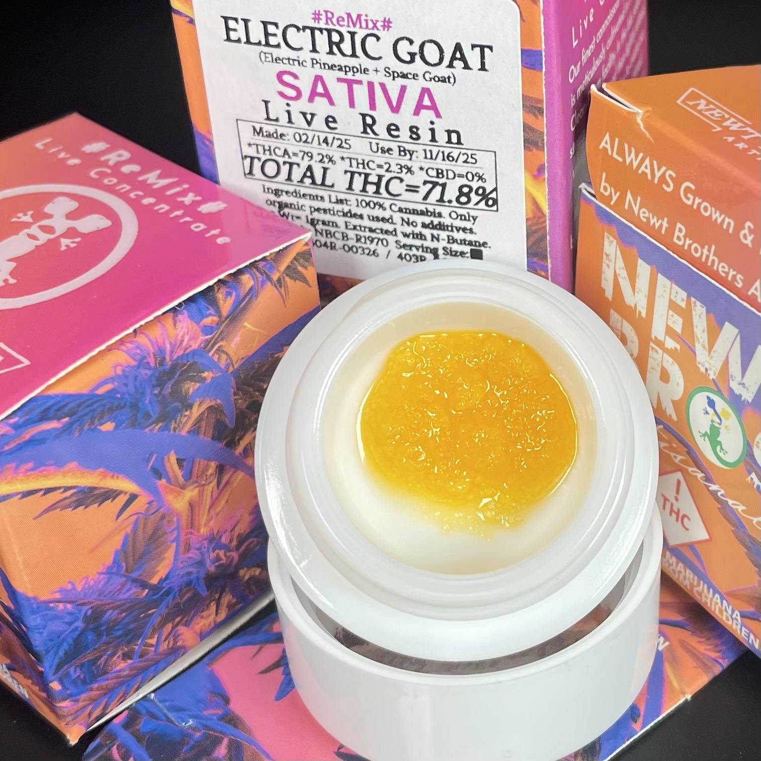 Electric Goat "ReMix" Live Resin 1g (Sativa)