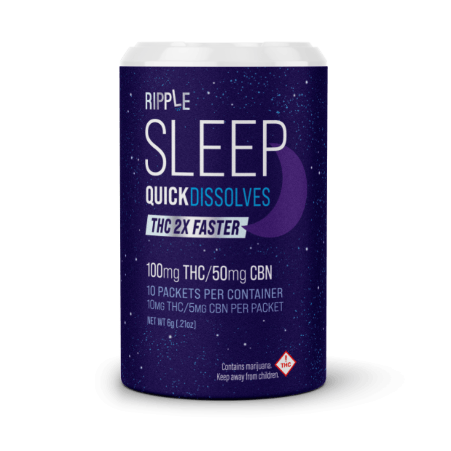 Ripple - Sleep Dissolvable 50mg CBN 50 CBD 100mg THC