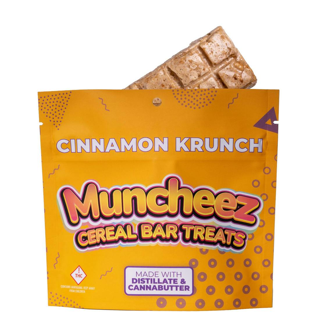 Muncheez - Cinnamon Krunch - Cereal Bar 100mg