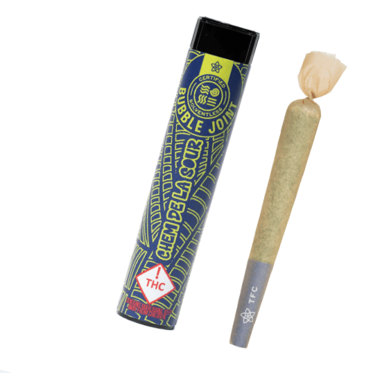 The Flower Collective - Chem De La Sour - Bubble Infused Pre-Roll .7g