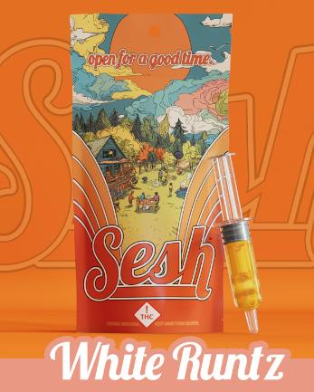 Sesh - White Runtz - Distillate Syringe 1000mg