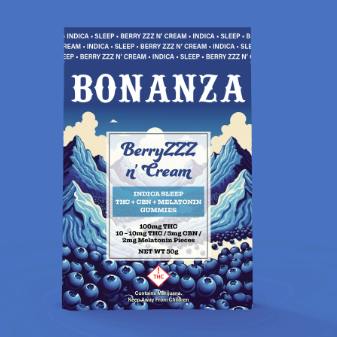 Bonanza - BerryZZZ N' Cream 100mg THC 50mg CBN