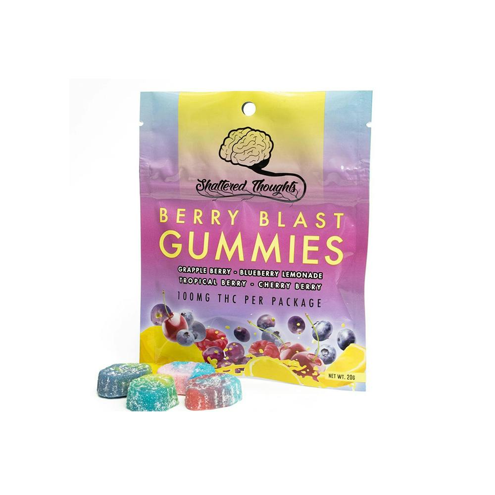 Cherry Berry (200mg) | Shattered Thoughts - Gummies