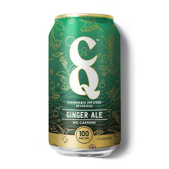 Ginger Ale [12oz] (100mg) | CQ/Cannabis Quencher - Soda