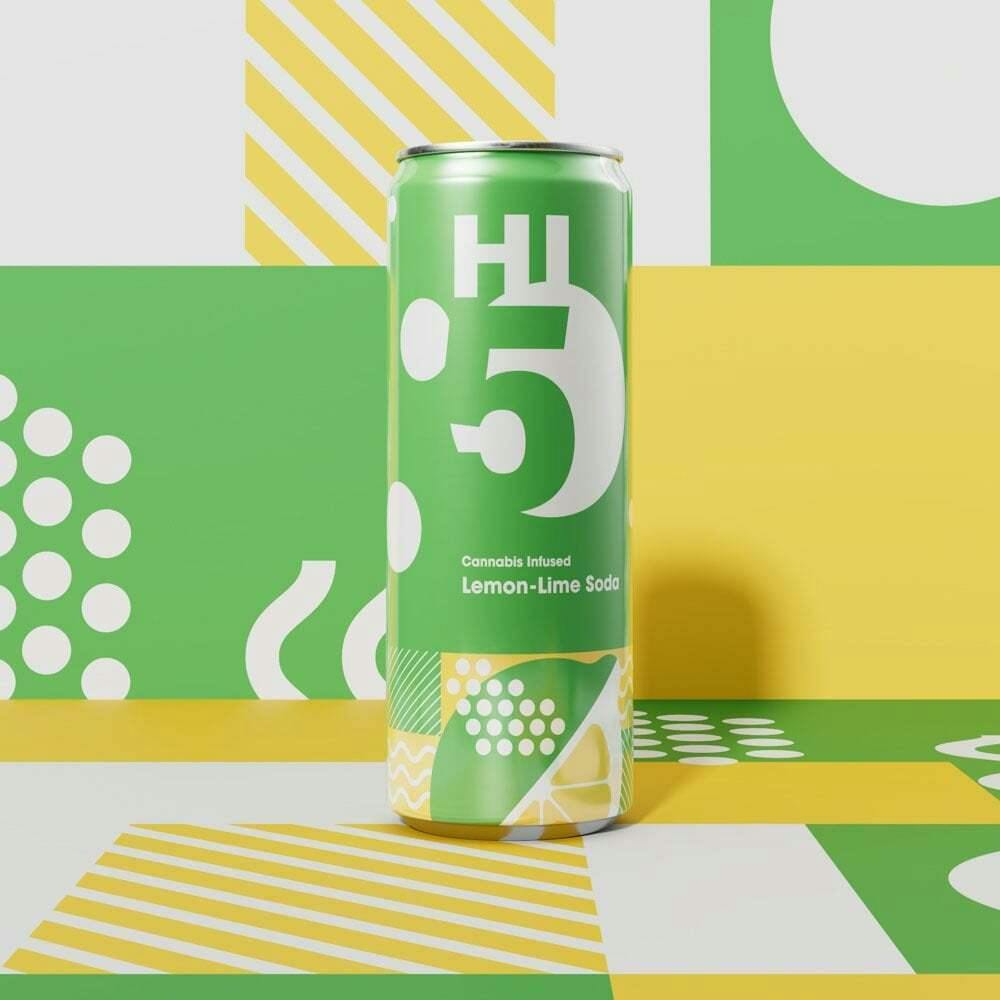 Lemon Lime (5mg) | Hi5 - Soda