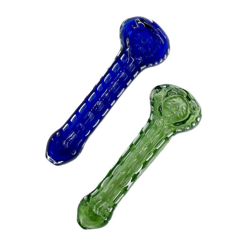 7" Long Handle Glass Pipe Glass Each