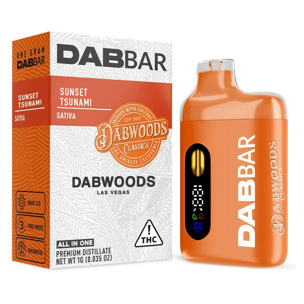 Dabwoods Blue Raspberry Slushee Disposable 2g