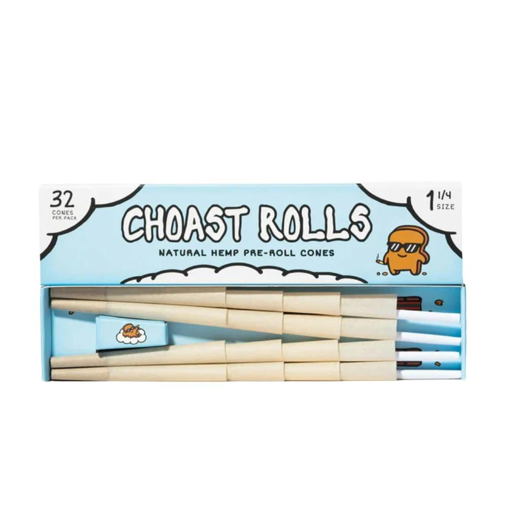 Choast Rolls Natural Hemp 1 1/4 Pre Rolled Cones - 32ct