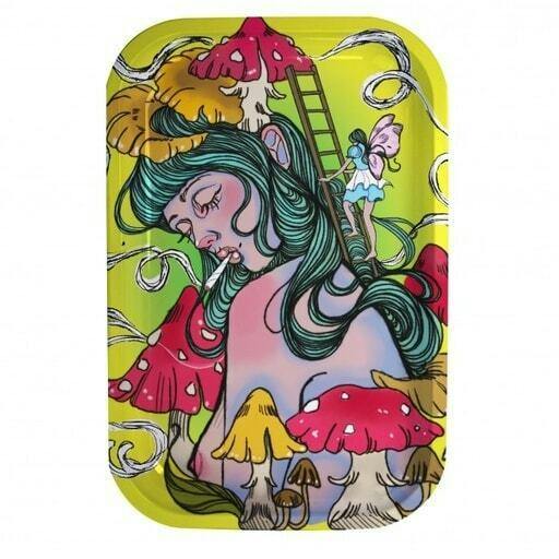 G-Rollz Smokey Shroom Metal Rolling Tray