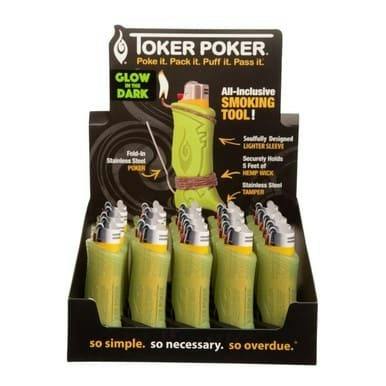 Toker Poker Glow In The Dark Multi-Tool Lighter Sleeve