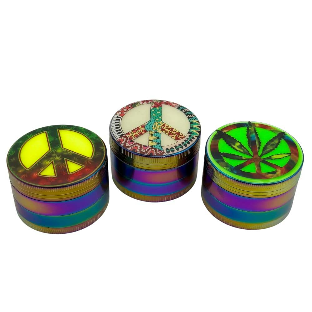 Hippie Love 52mm 4-Pc Grinder