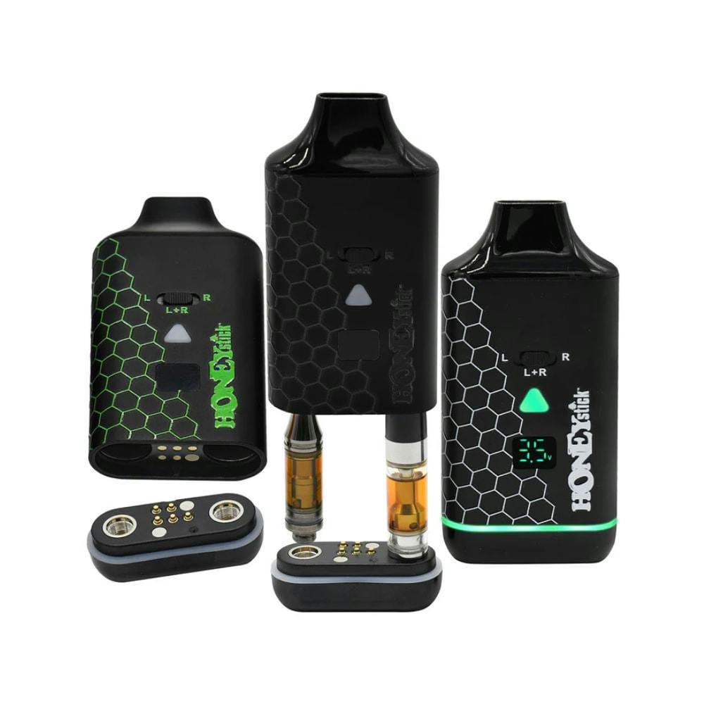 HoneyStick DUO VV Cart Pen - Dual Carts Vape with Variable Voltage