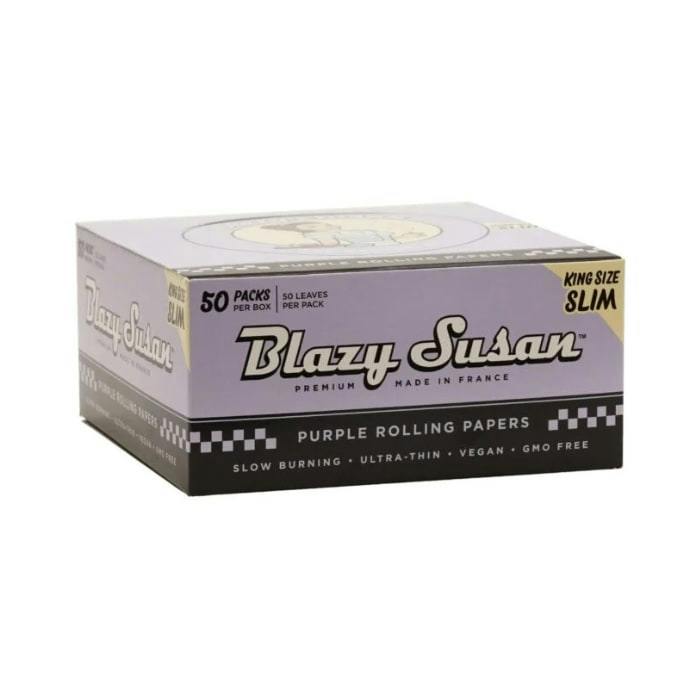 Blazy Susan Purple King Size Slim Rolling Paper