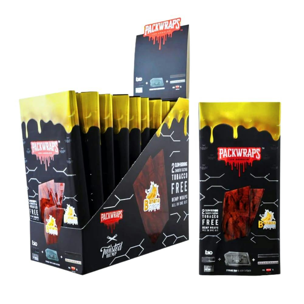 Packwraps X Twisted 2pk Banana Cream