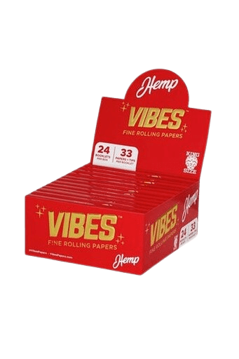 Vibes Hemp 1 1/4 Papers & Tips