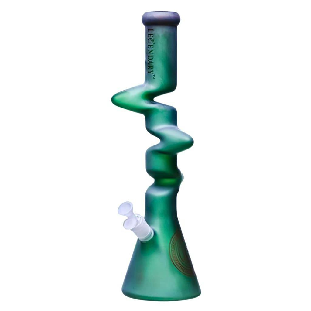 18" 7mm Legendary Colour Sandblast Bong