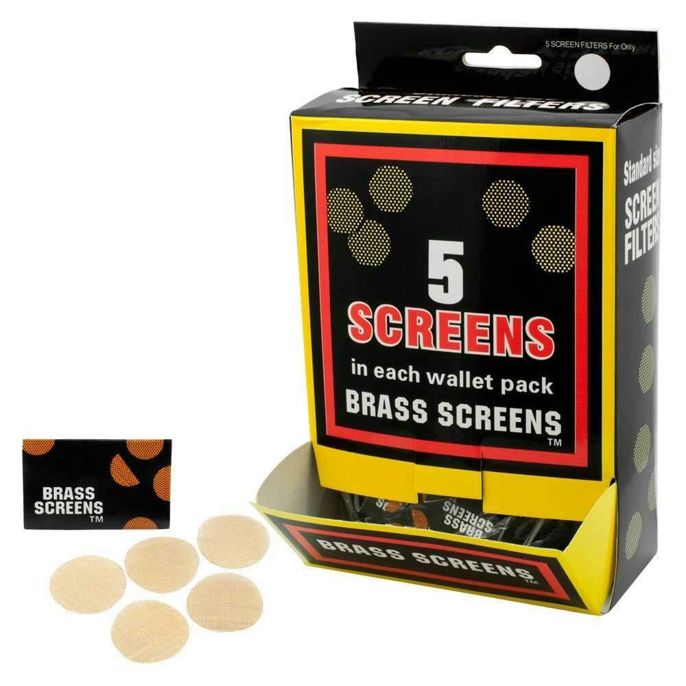 SCREENS - METAL - STANDARD BRASS PRE PACKED