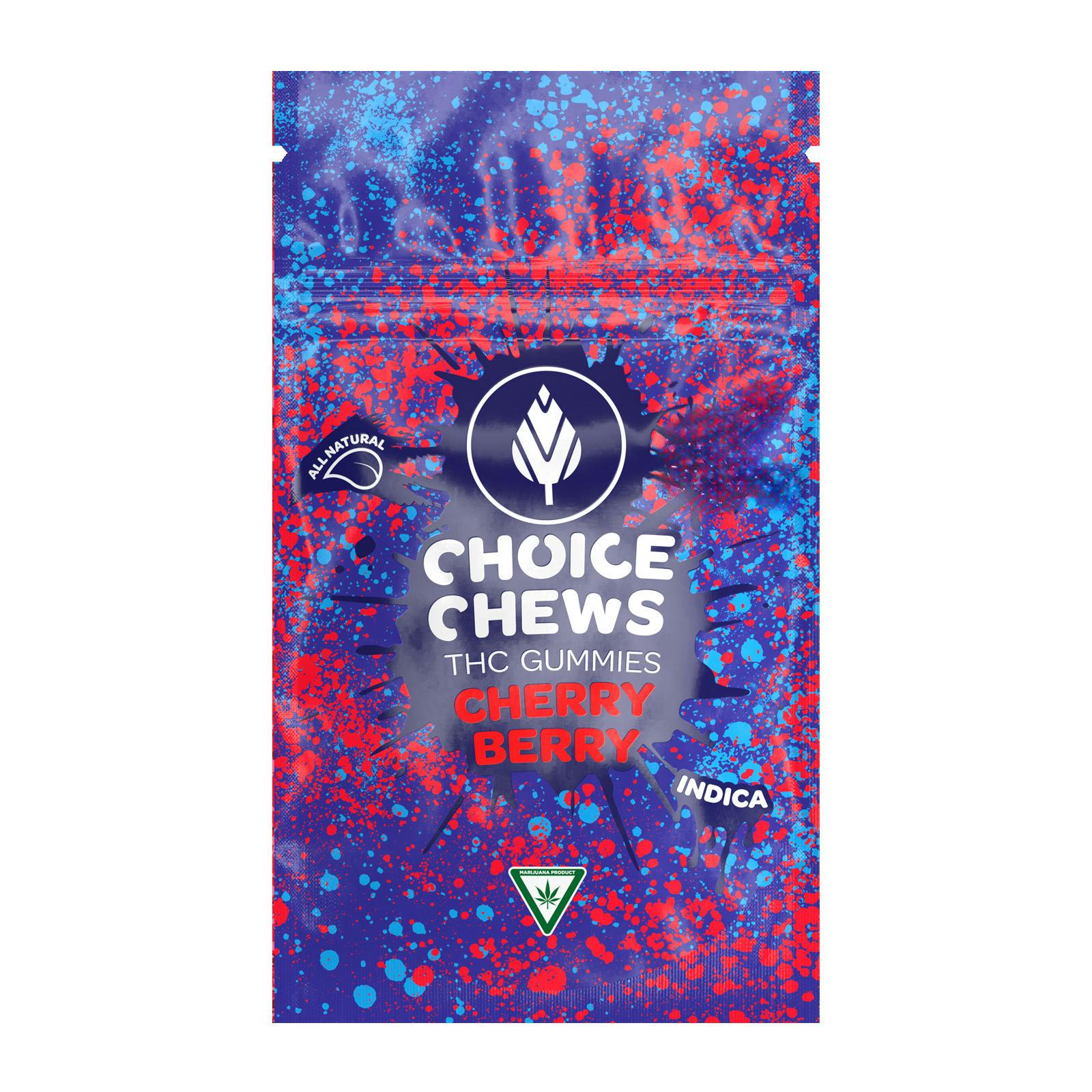CHOICE | CHERRY BERRY | INDICA | GUMMIES | 200MG | REC