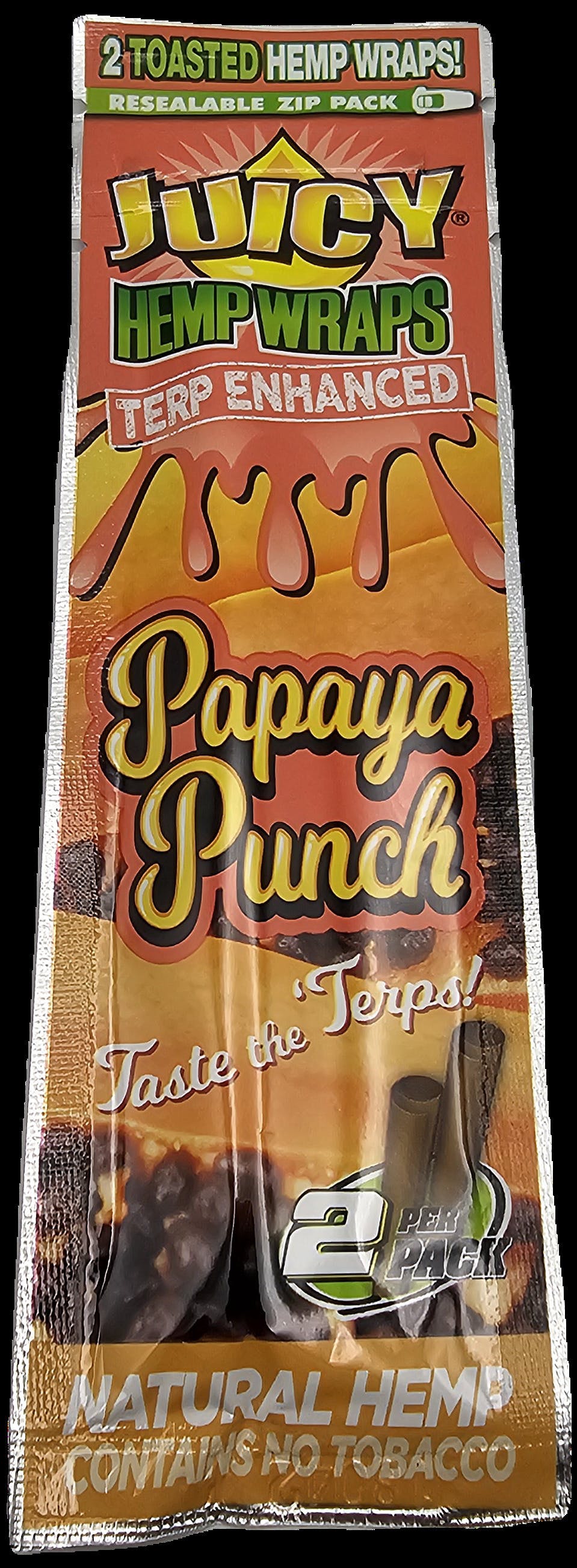 Juicy | Hemp Wraps | Papaya Punch at North Shore Dispensary