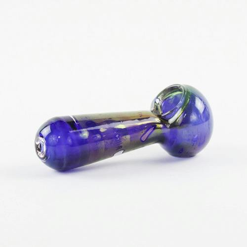 LuvBuds | 5" Heavy Blue Fumed Hand Pipe | Assorted Colors