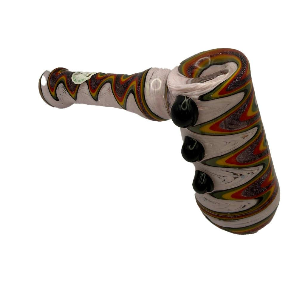 MISC | Bubbler | Glass | RYG Swirl