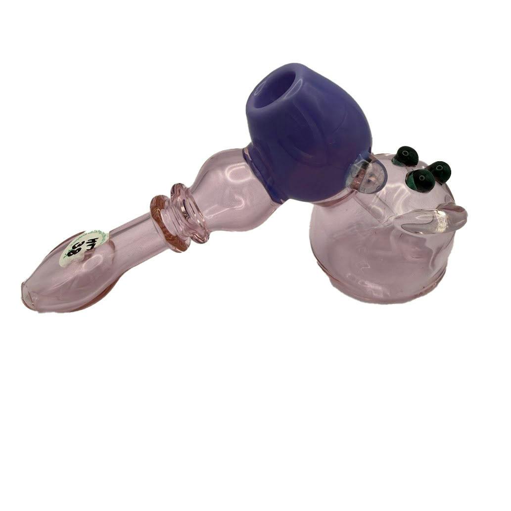 MISC | Bubbler | Small | Purple-Green dot