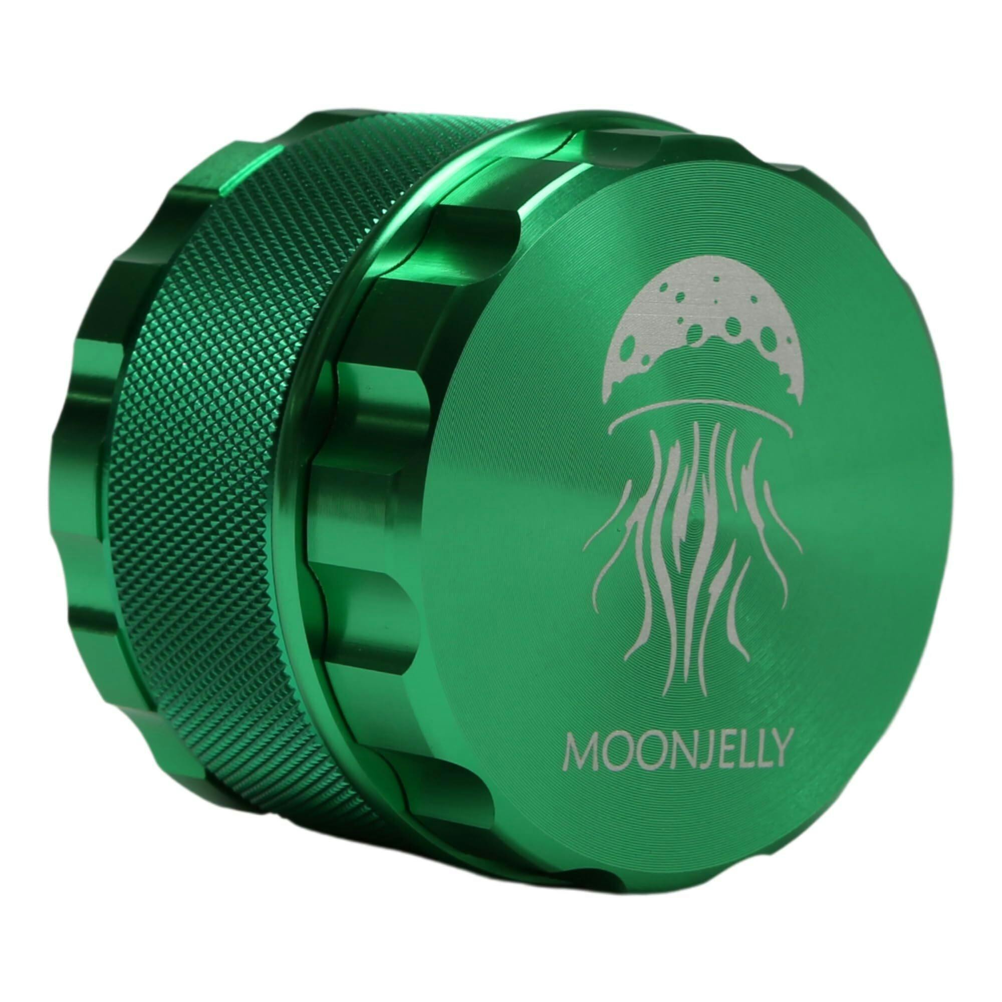 MOONJELLY | Quick-Turn Aluminum Grinder | Green