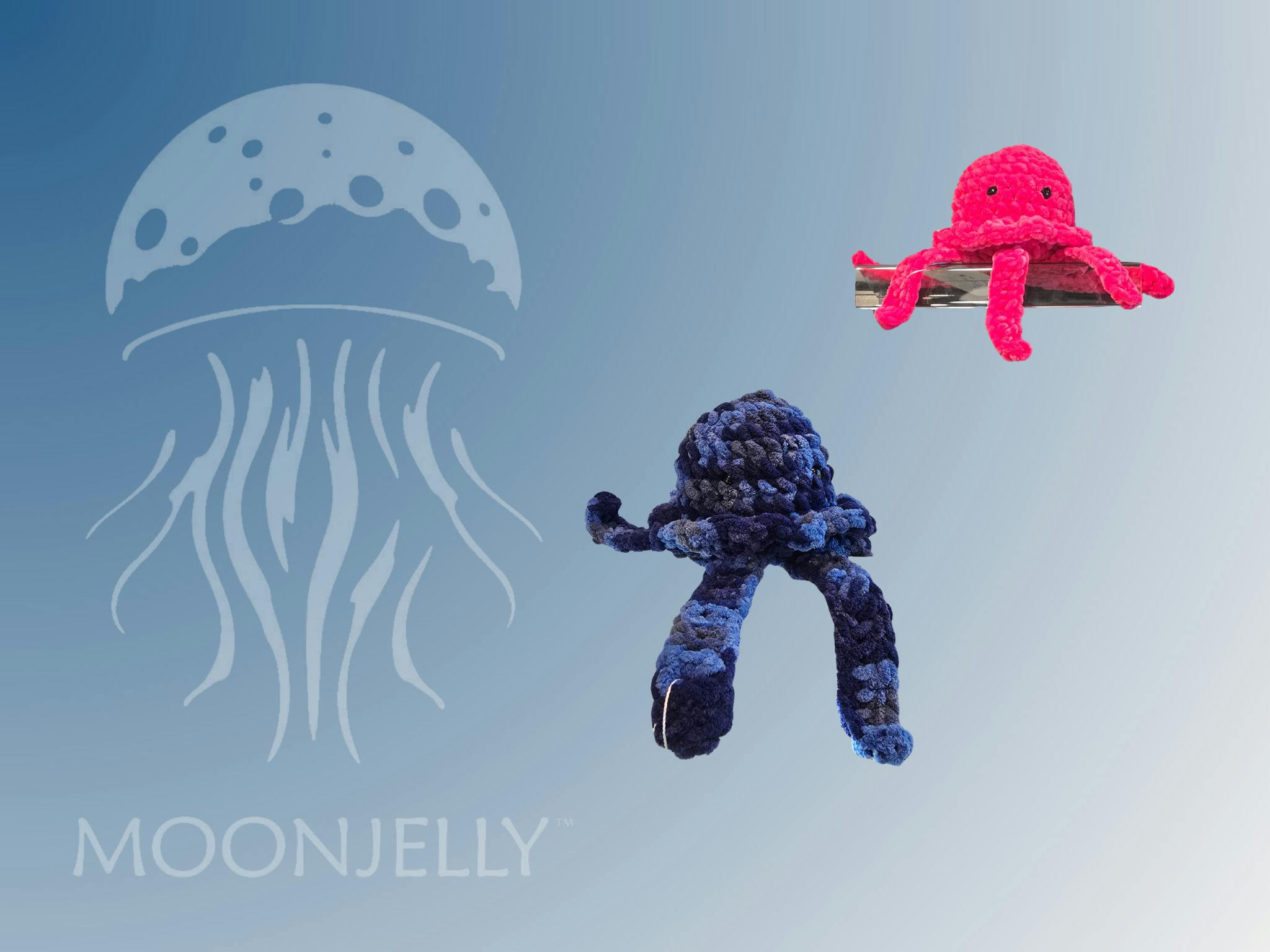 MOONJELLY | Crochet Plushies | Standard - Weighted | Handmade