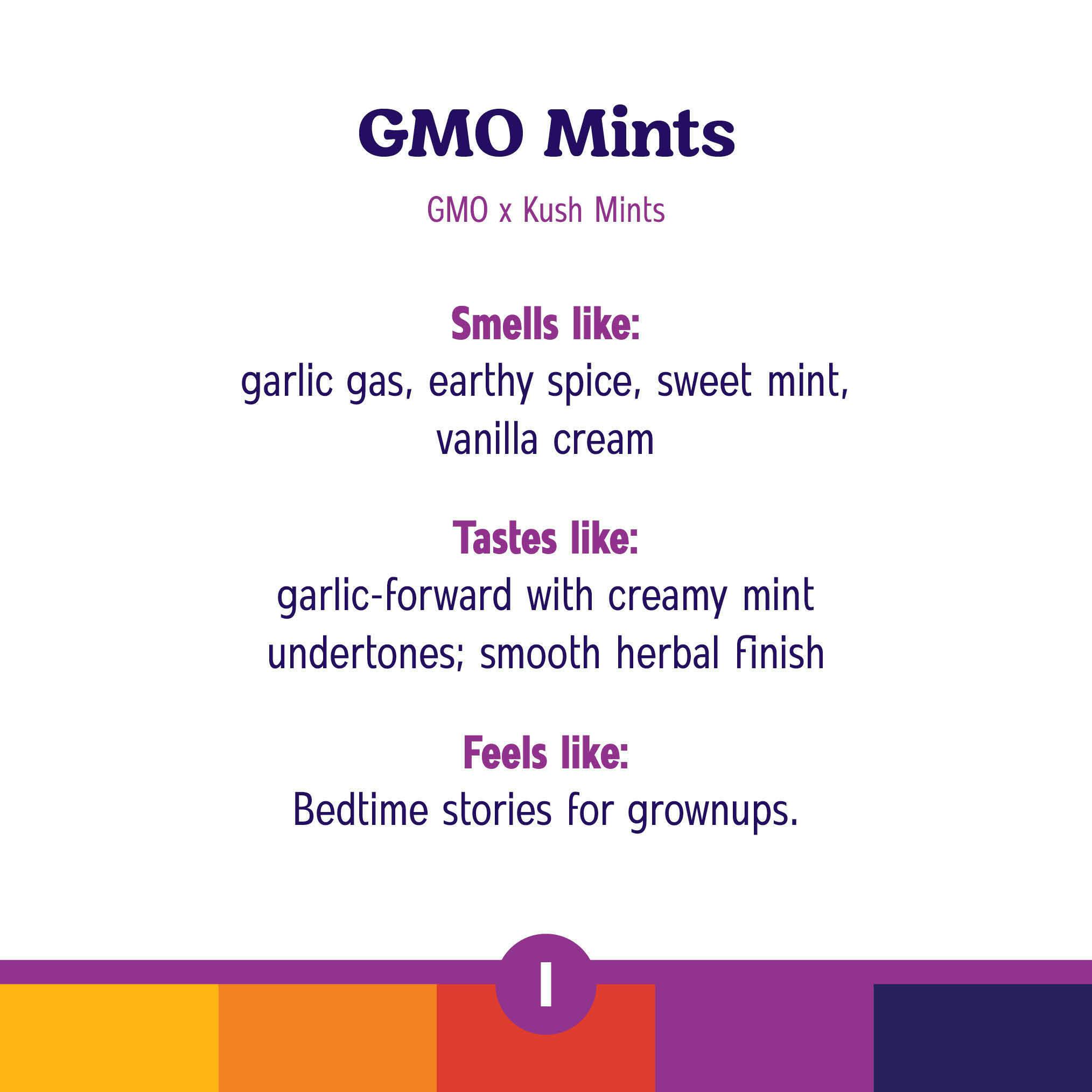 GMO Mints Flower cannabis product