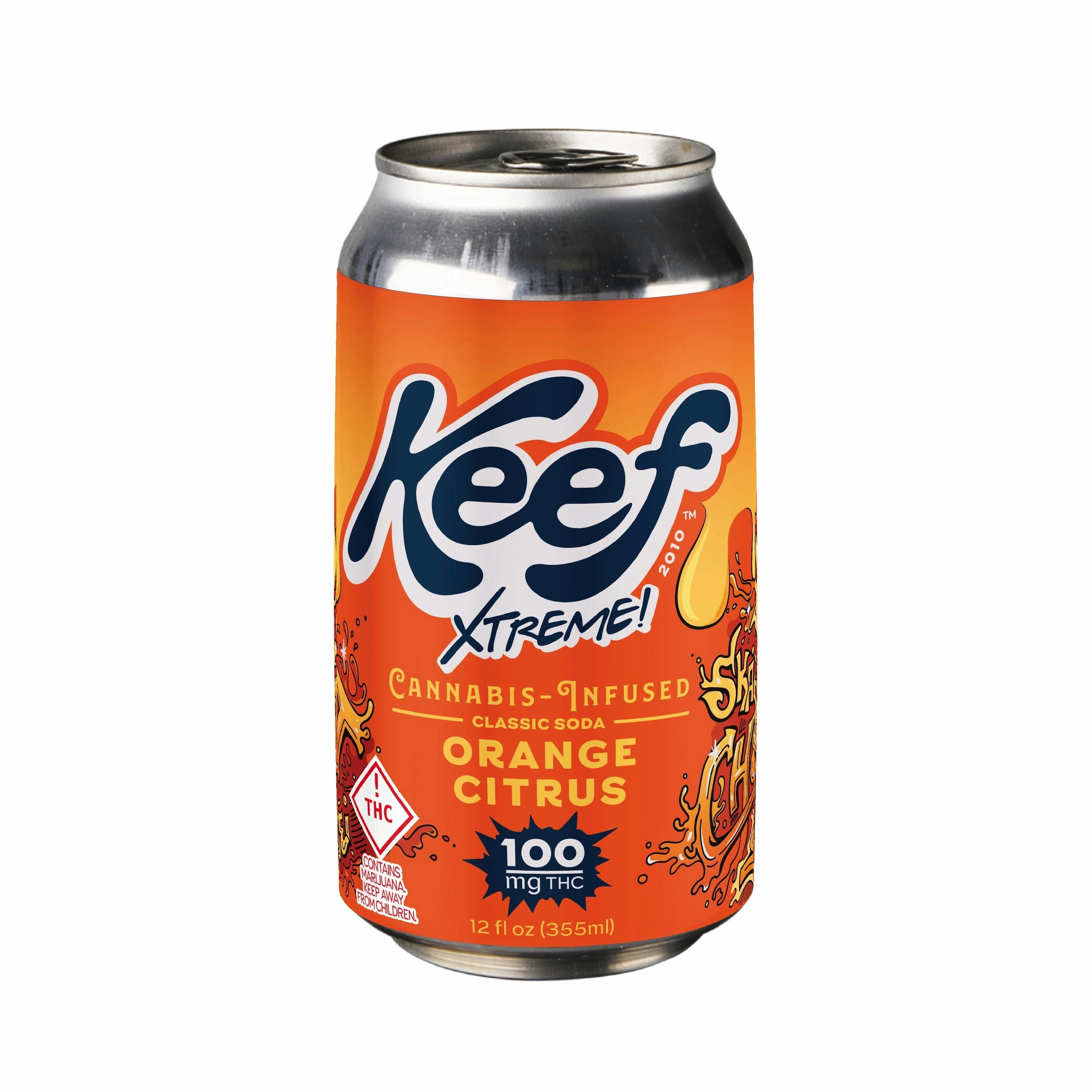 Orange Citrus Xtreme Classic Soda