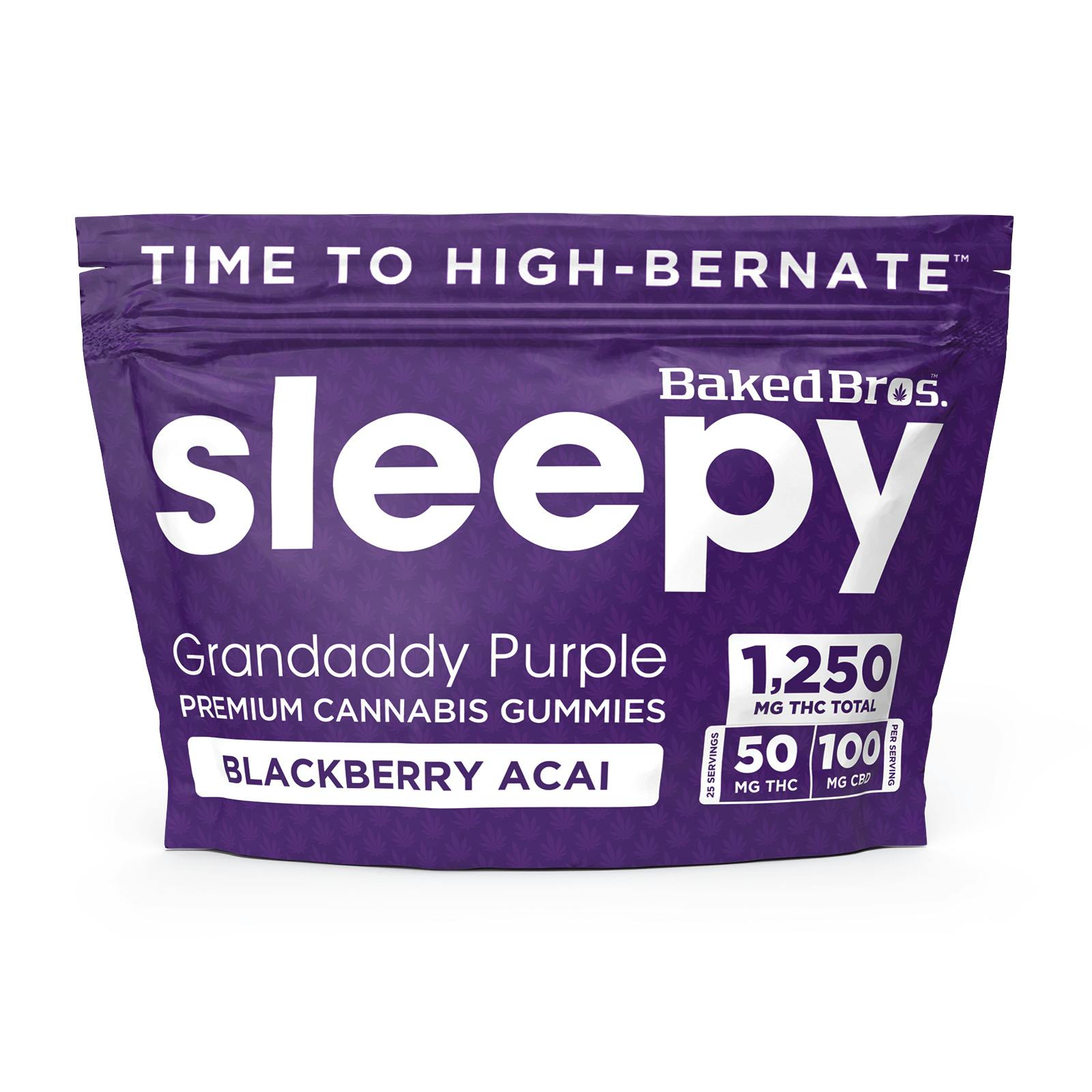 Blackberry Acai Sleepy Gummies   25pk