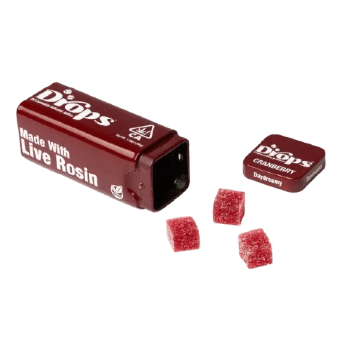 Cranberry Gummy 1:1:1:1 THC:CBD:CBC:CBG 20 Pack 100MG