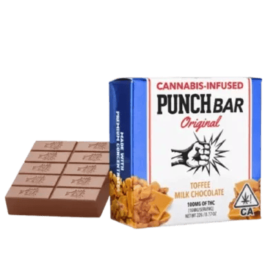 Toffee Milk: Toffee Milk Chocolate Bar Single 100MG