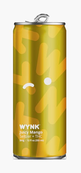 Wynk Seltzer - Juicy Mango 5mg THC